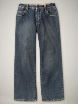 Gap Loose fit elastic waist jeans