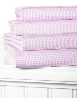 Gap purple fitted crib sheet