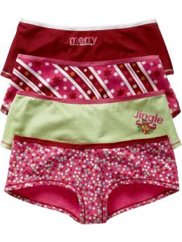 Gap Holiday panties gift set (4-pack)