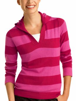 Gap Rugby stripe hooded sweater