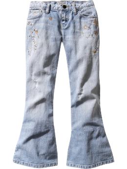 Gap Twinkle flare jeans