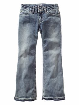 Gap Frayed hem bootcut jeans