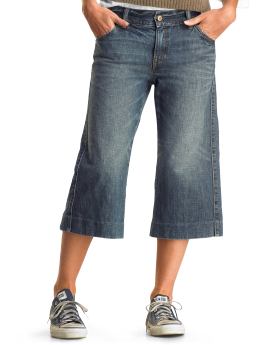 Gap Original gaucho jeans