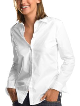 Gap Long-sleeved fitted solid shirt