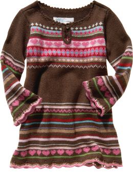 Gap Fair isle sweater dress