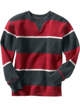 Gap Striped French ribbed long-sleeved T