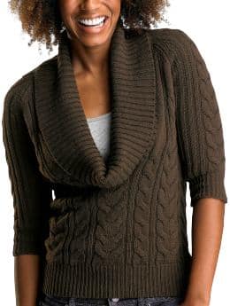 Gap Cable knit cowl neck sweater