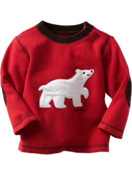 Gap Polar bear ribbed knit T