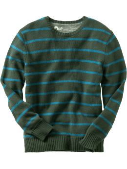 Gap Even stripe crew neck sweater