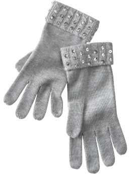 Gap Sequin gloves