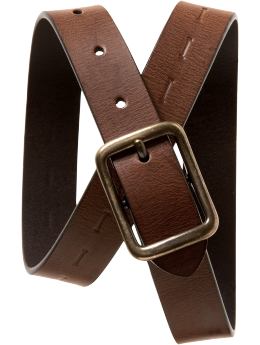 Gap Embossed leather belt