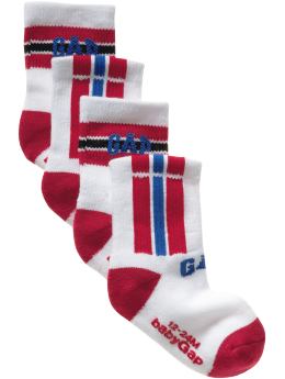 Gap Athletic stripe socks (2-pack)