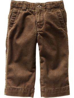 Gap Lined rugged twill pants