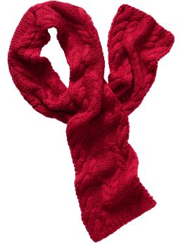 Gap Chunky cableknit scarf
