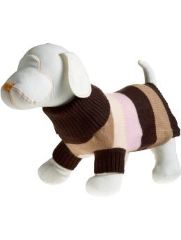 Gap Multi-striped doggie sweater