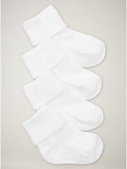 Gap Triple-roll socks (4-pack white)