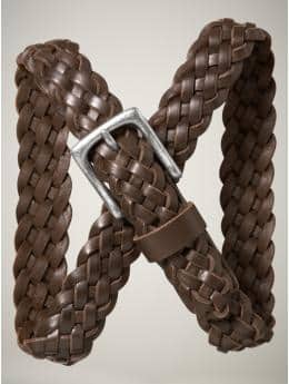 Gap Braided leather belt