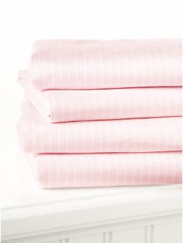 Gap Pink fitted crib sheet
