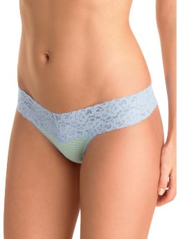 Gap Ultra low cotton and lace thong