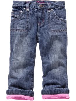 Gap Fleece lined jeans