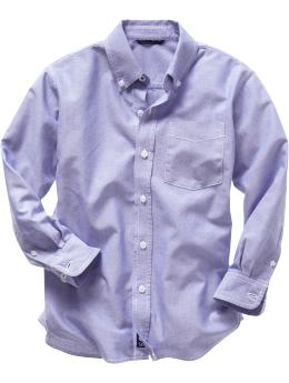 Gap Long-sleeved GapShield oxford shirt