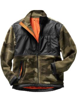 Gap Camo fleece jacket