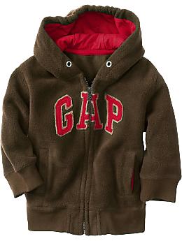 Gap Fleece arch logo hoodie