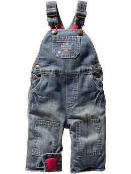 Gap Chill-out denim overalls