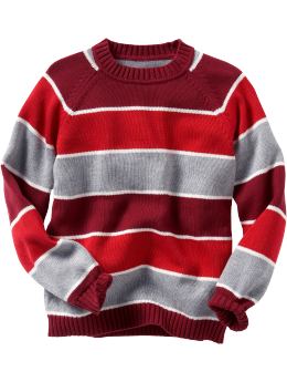 Gap Striped crew neck sweater