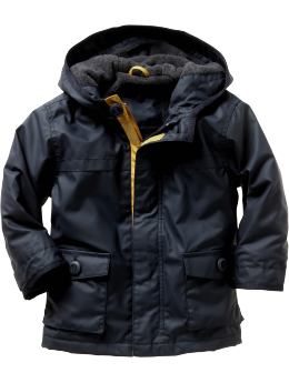 Gap Fleece-lined rain jacket
