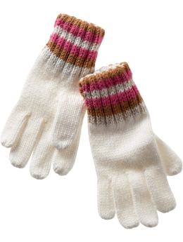 Gap Striped cuff gloves