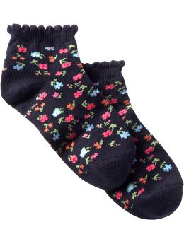 Gap Floral scalloped socks