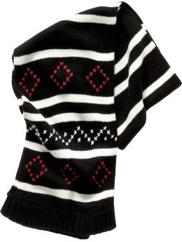 Gap Cross-stitch knit scarf
