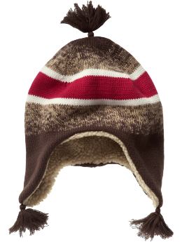 Gap Striped sweater hat