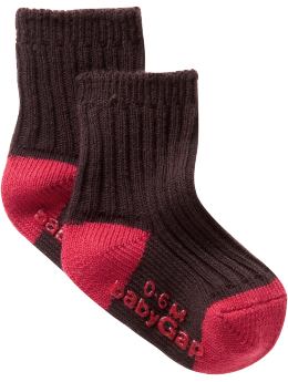 Gap Ribbed contrast socks