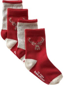 Gap Reindeer socks (2-pack)