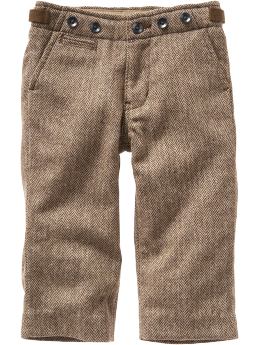 Gap Wool herringbone pants