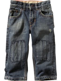 Gap Loose fit knee patch jeans