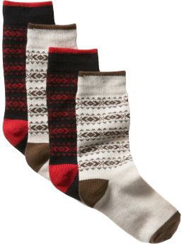 Gap Fair isle striped socks