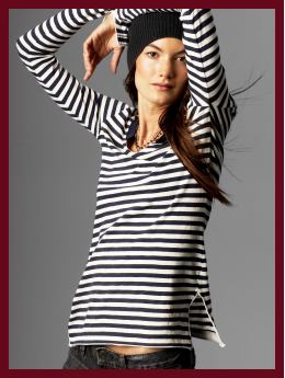 Gap Gap (PRODUCT) RED™ striped long-sleeved T