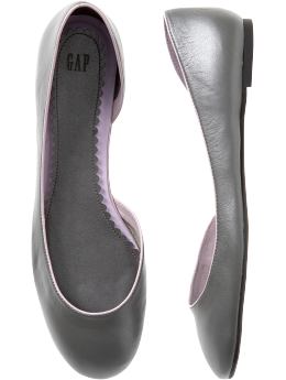 Gap Leather d'orsay flats