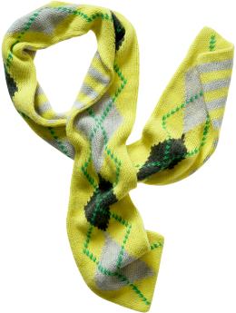 Gap Argyle striped scarf