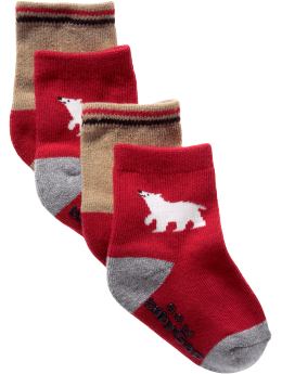 Gap Holiday knit socks (2-pack)